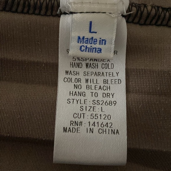 Fab’rik Navy Blue & Gold Ombré Pleated Velvet Above The Knee A-line Size Large - Picture 7 of 7